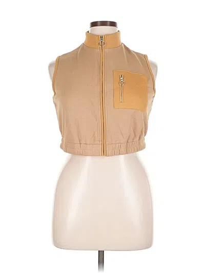 Fashion Nova Vest In Brown