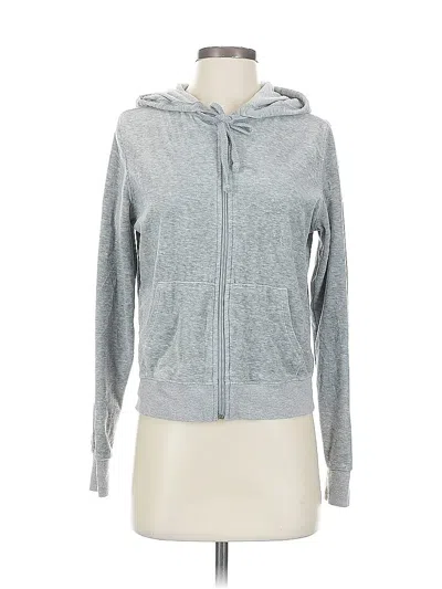 Pre-owned Fashion Nova Zip Up Hoodie In Gray