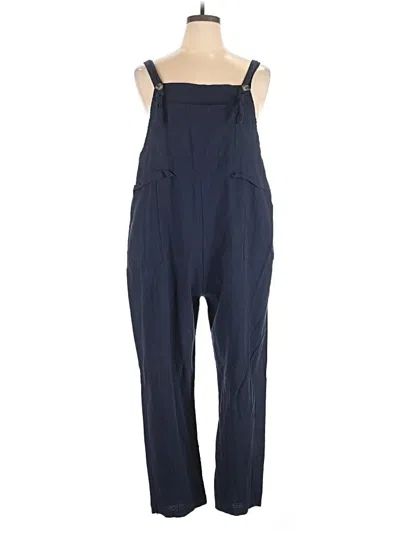 Pre-owned Fashion Overalls In Blue