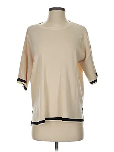 Pre-owned Fashion Poncho In Ivory