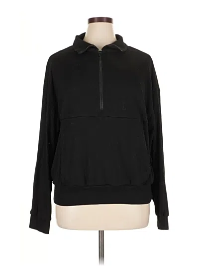 Pre-owned Fashion Pullover Hoodie In Black