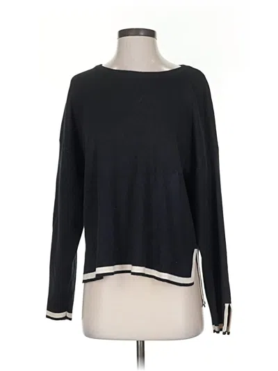 Pre-owned Fashion Pullover Sweater In Black