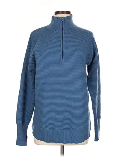 Pre-owned Fashion Pullover Sweater In Blue
