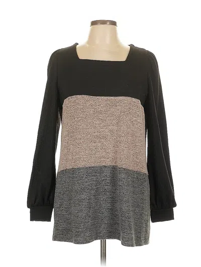 Pre-owned Fashion Pullover Sweater In Brown