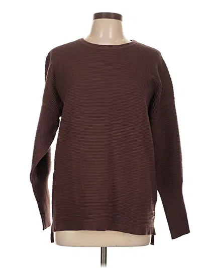 Fashion Pullover Sweater In Brown
