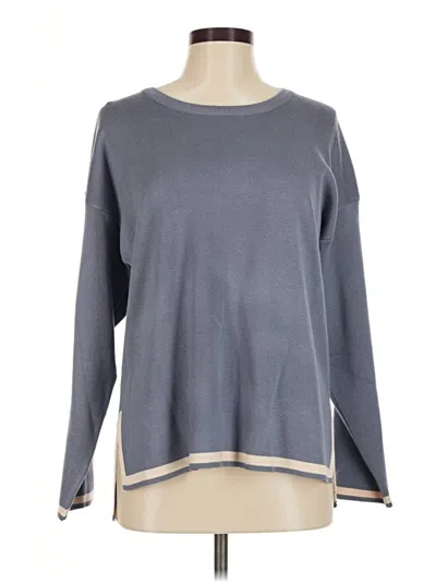 Pre-owned Fashion Pullover Sweater In Gray