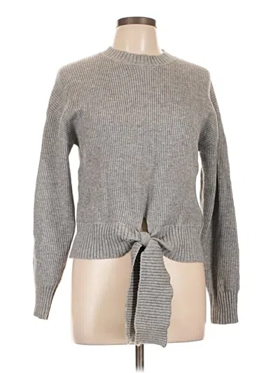 Pre-owned Fashion Pullover Sweater In Gray