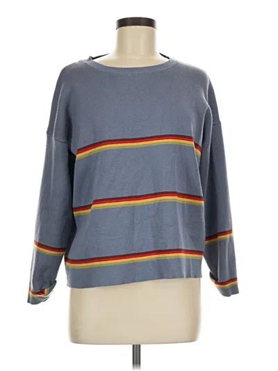Pre-owned Fashion Pullover Sweater In Gray