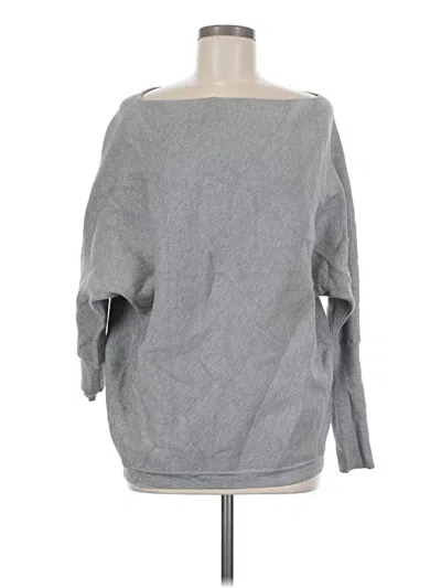 Pre-owned Fashion Pullover Sweater In Gray