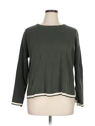 Pre-owned Fashion Pullover Sweater In Green