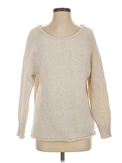 Pre-owned Fashion Pullover Sweater In Ivory