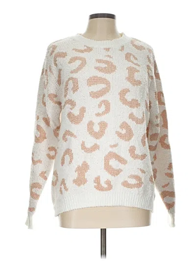 Pre-owned Fashion Pullover Sweater In Ivory