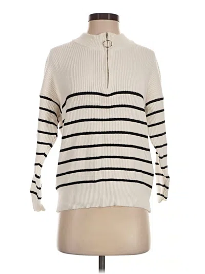Pre-owned Fashion Pullover Sweater In Ivory
