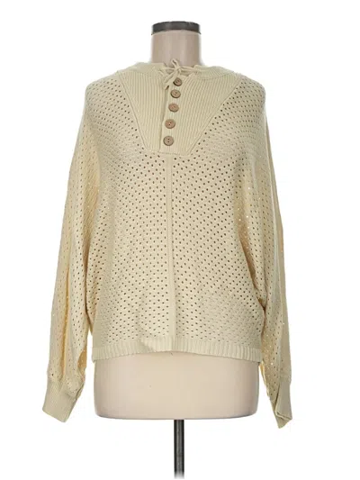 Pre-owned Fashion Pullover Sweater In Ivory