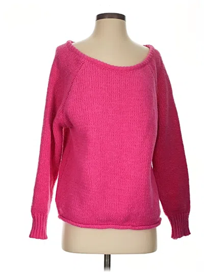 Pre-owned Fashion Pullover Sweater In Pink