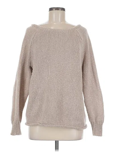 Pre-owned Fashion Pullover Sweater In Tan