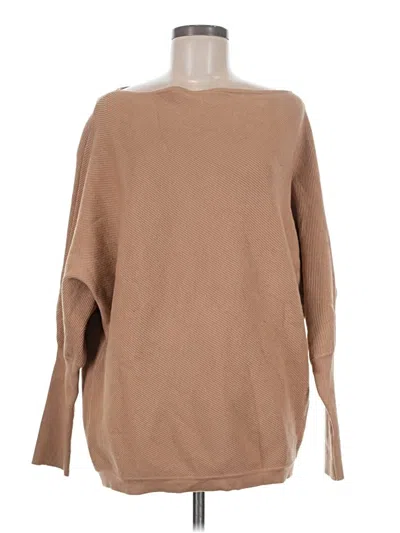 Pre-owned Fashion Pullover Sweater In Tan