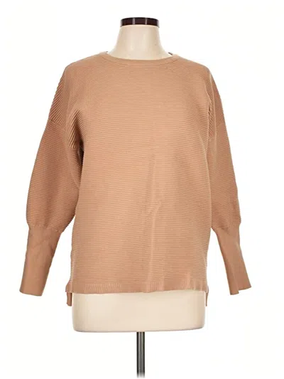 Pre-owned Fashion Pullover Sweater In Tan