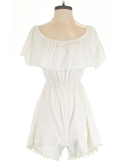 Pre-owned Fashion Romper In White