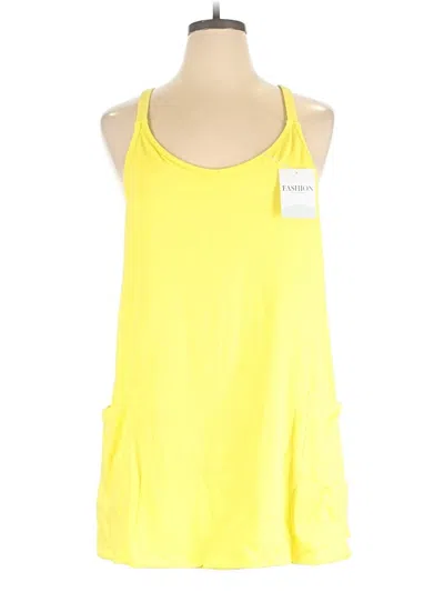 Fashion Romper In Yellow