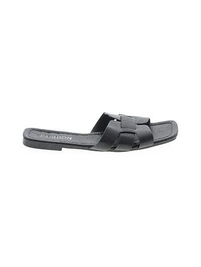 Pre-owned Fashion Sandals In Black