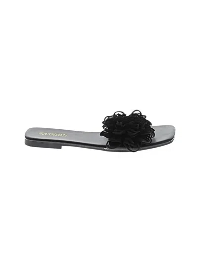 Pre-owned Fashion Sandals In Black