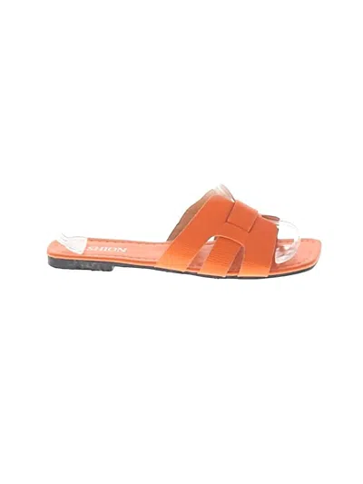 Pre-owned Fashion Sandals In Orange