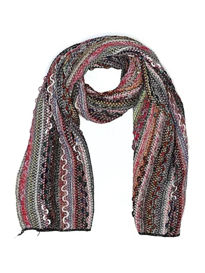 Pre-owned Fashion Scarf In Red