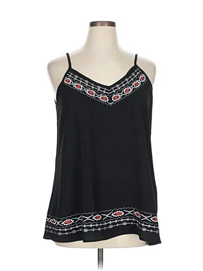 Pre-owned Fashion Sleeveless Blouse In Black