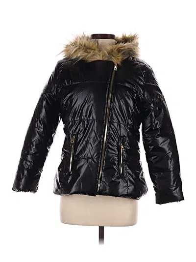Pre-owned Fashion Snow Jacket In Black