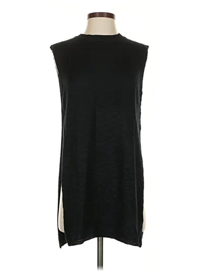 Pre-owned Fashion Sweater Vest In Black