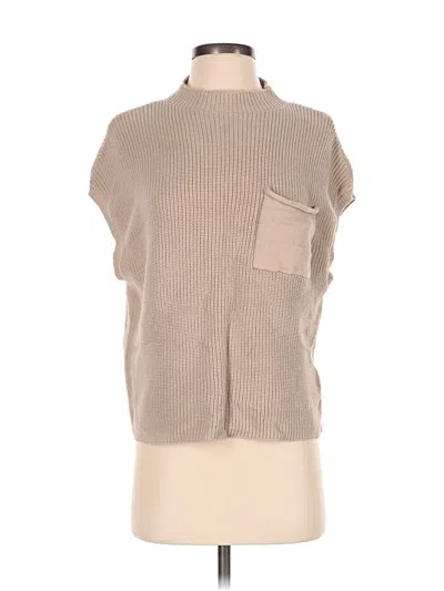 Pre-owned Fashion Sweater Vest In Tan