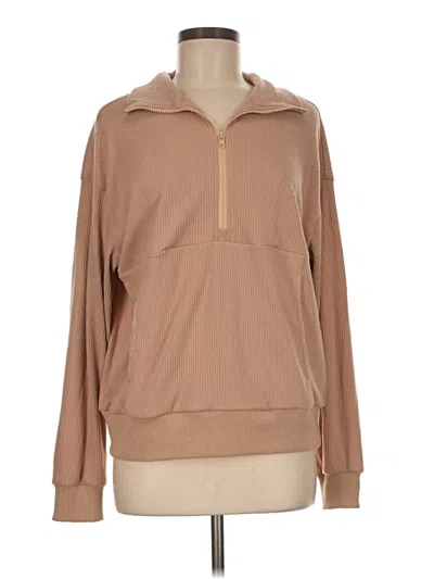 Pre-owned Fashion Sweatshirt In Tan
