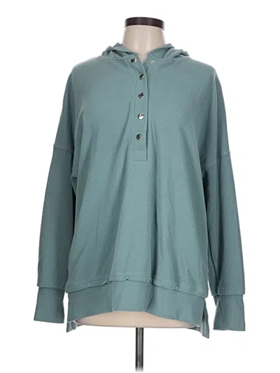 Pre-owned Fashion Sweatshirt In Teal