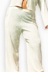 Fashion-szn Curve Wide Leg Crochet Resort Pants In White
