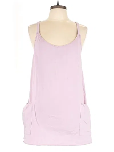Pre-owned Fashion Tank Top Pink Halter Neckline Tops