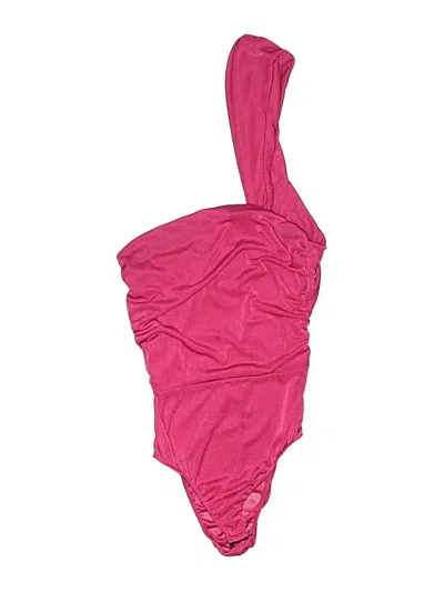 Pre-owned Fashion To Figure Bodysuit In Pink