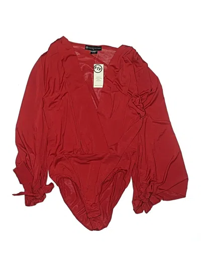 Pre-owned Fashion To Figure Bodysuit In Red