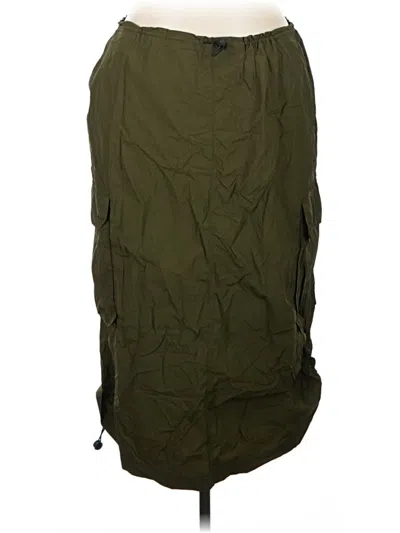 Pre-owned Fashion To Figure Casual Skirt In Green