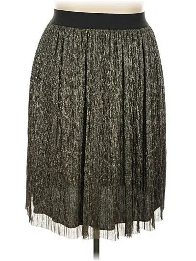 Pre-owned Fashion To Figure Casual Skirt In Silver