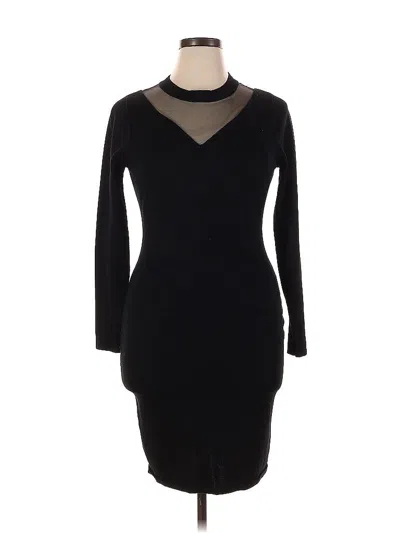 Pre-owned Fashion To Figure Cocktail Dress In Black