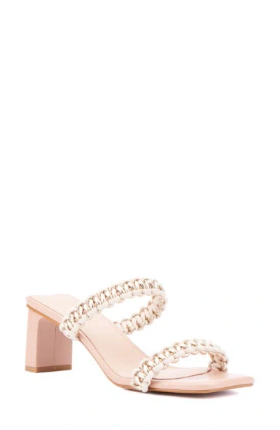 Fashion To Figure Jess Heeled Sandal In Nude