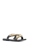 Fashion To Figure Maeve Slide Sandal In Black