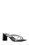 Fashion To Figure Women's Nikita Wide Width Heels Sandals In Black
