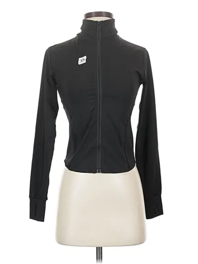 Pre-owned Fashion Track Jacket In Black