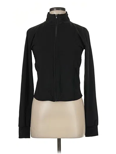 Pre-owned Fashion Track Jacket In Black