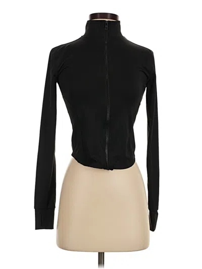 Pre-owned Fashion Track Jacket In Black