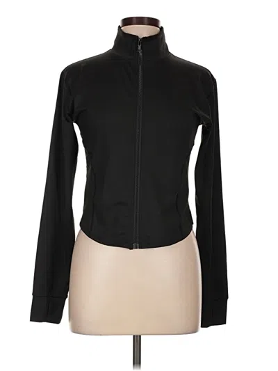 Pre-owned Fashion Track Jacket In Black