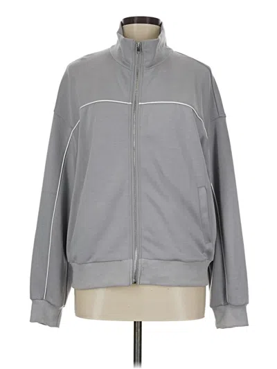 Pre-owned Fashion Track Jacket In Gray