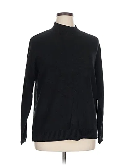 Pre-owned Fashion Turtleneck Sweater In Black